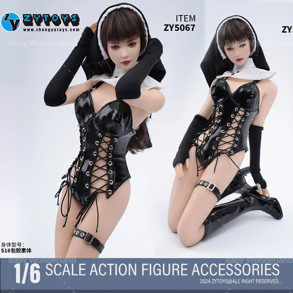 ZYTOYS ZY5067 1/6 Sexy Female Nun Costume Clothes Set Model Fit 12" S16A Small Breast Female Soldier Action Figure Body Dolls
ZYTOYS ZY5067 1/6 Sexy Female Nun Costume Clothes Set Model Fit 12" S16A Small Breast Female Soldier Action Figure Body Dolls