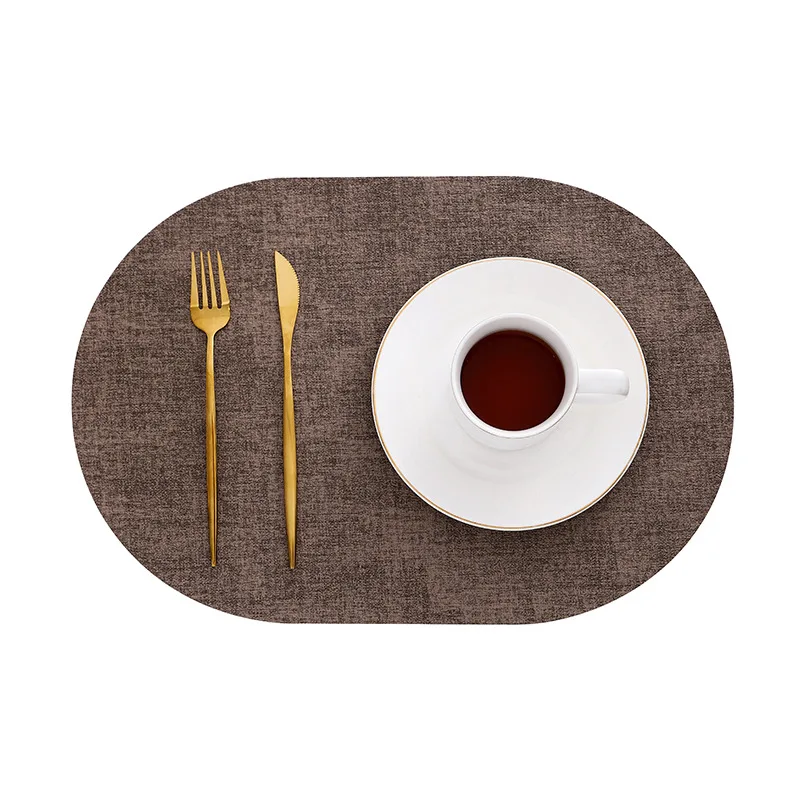 YJQ 4pcs Insulated Leather Placemat Vintage Western Placemat Waterproof and Oilproof Cloth Pattern Placemat
YJQ 4pcs Insulated Leather Placemat Vintage Western Placemat Waterproof and Oilproof Cloth Pattern Placemat