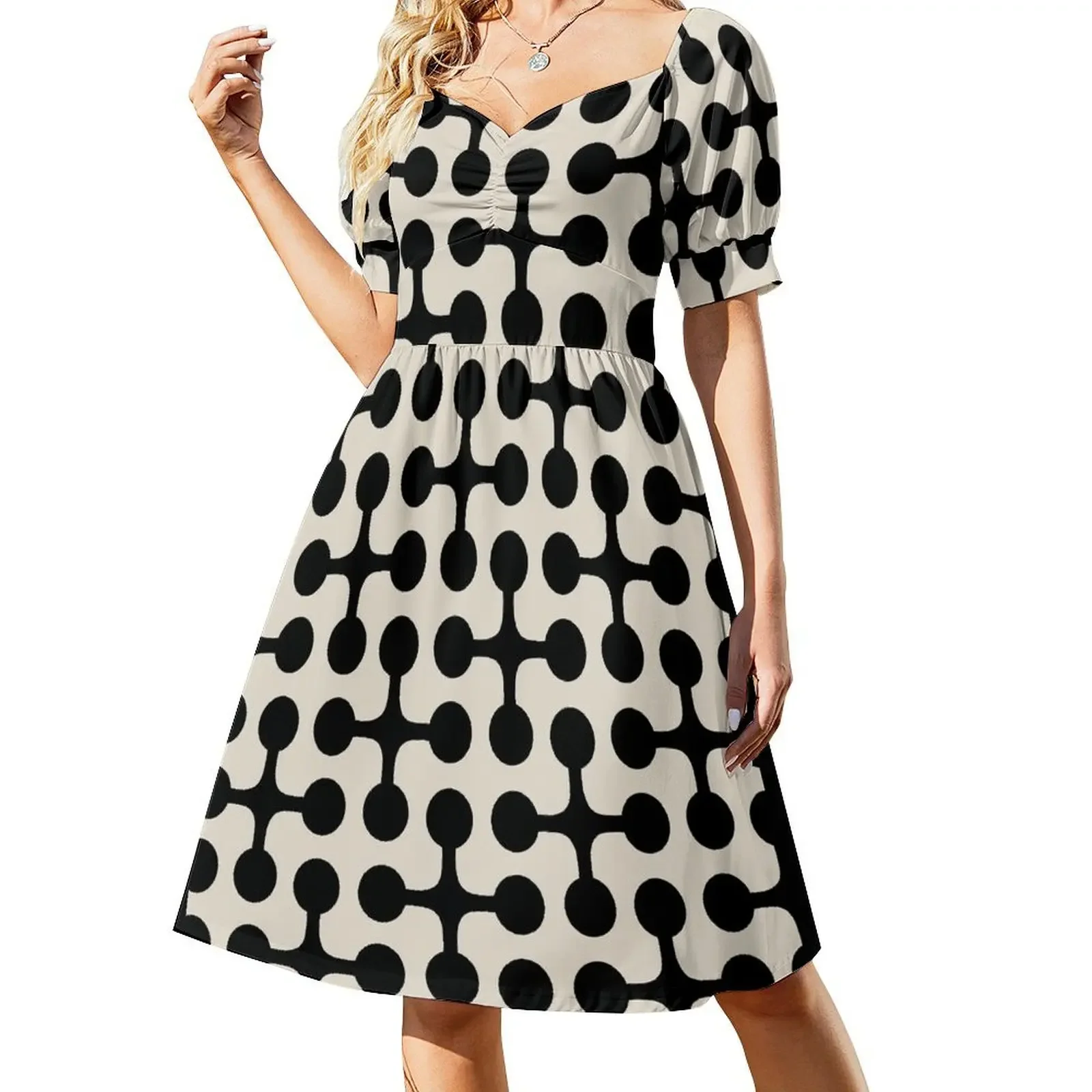 Mid Century Modern Atomic Jacks Pattern 626 Dress dress summer chic and elegant evening dress woman
Mid Century Modern Atomic Jacks Pattern 626 Dress dress summer chic and elegant evening dress woman
