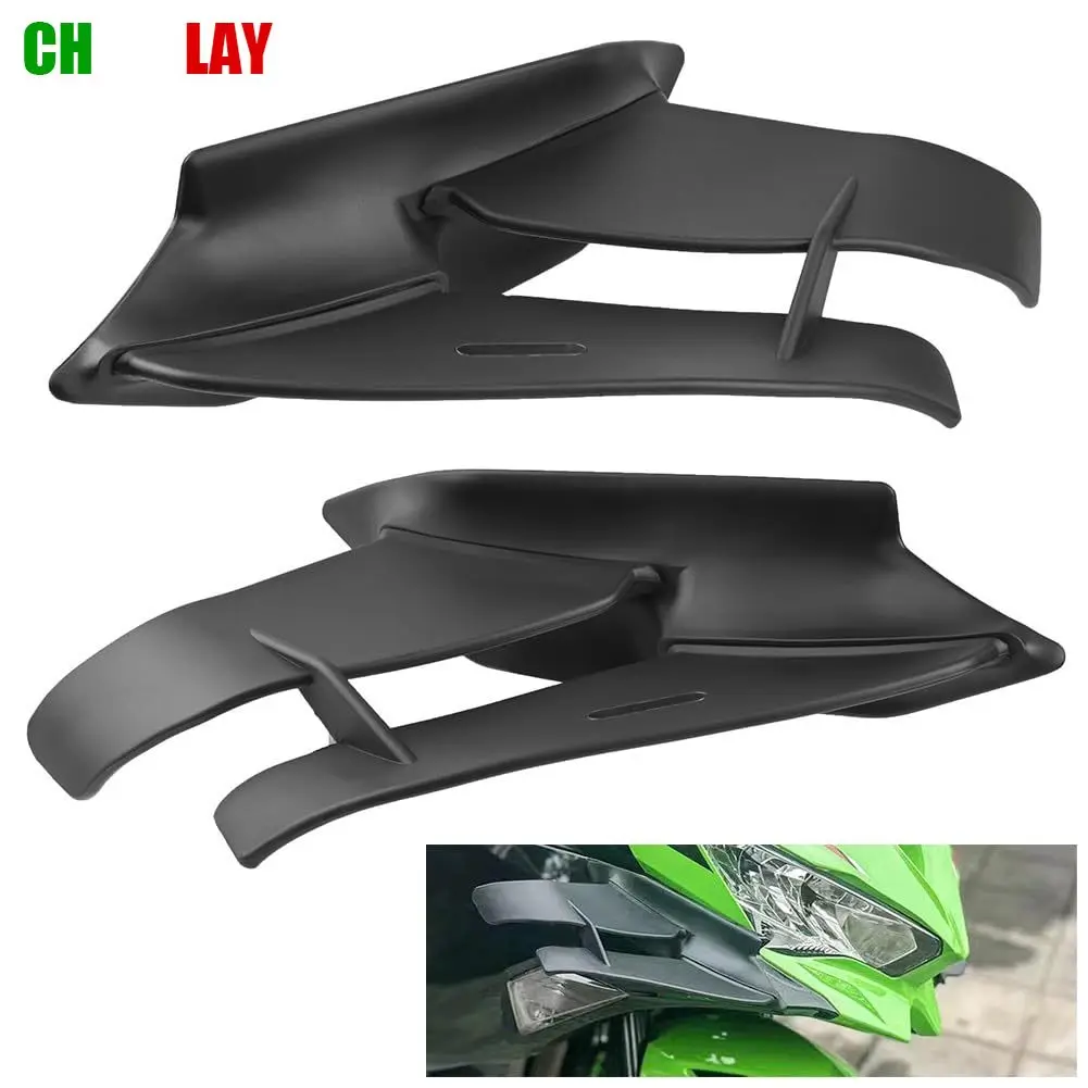 For ZX25R wing spoilers ABS Side wing Fairing Kits Motorcycle Side Downforce Naked Spoilers Winglet fits ZX4R ZX4RR ZX 25R
For ZX25R wing spoilers ABS Side wing Fairing Kits Motorcycle Side Downforce Naked Spoilers Winglet fits ZX4R ZX4RR ZX 25R