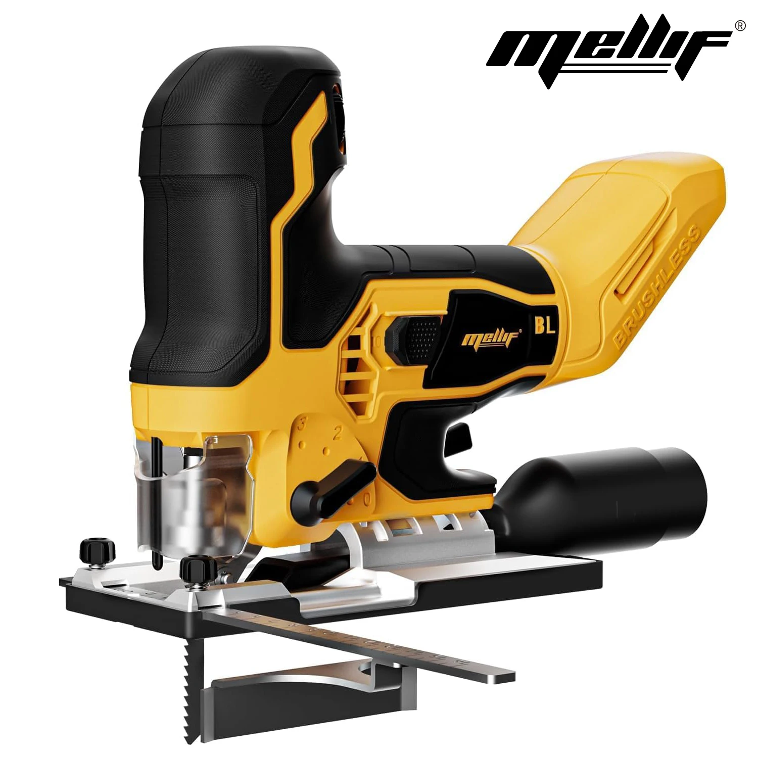 Mellif Cordless Jig Saw Compatible with Dewalt 18V 20V MAX Battery (Tool Only), Brushless Orbital Tool with 3800 SPM Blade Speed
Mellif Cordless Jig Saw Compatible with Dewalt 18V 20V MAX Battery (Tool Only), Brushless Orbital Tool with 3800 SPM Blade Speed