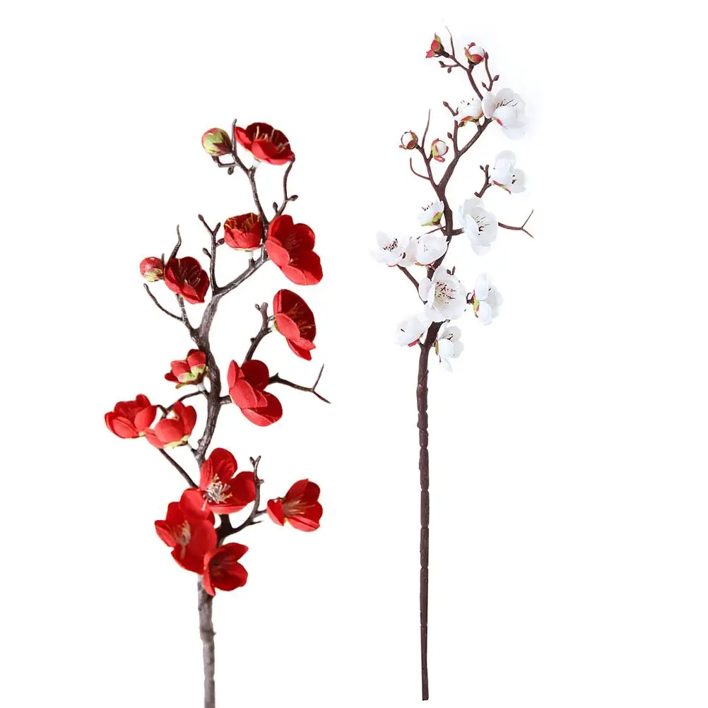 2 Pcs Artificial Plum Blossom Silk Flower for Home Decoration Vivid Wedding Party Bouquet Arrangement Lifelike Plants
2 Pcs Artificial Plum Blossom Silk Flower for Home Decoration Vivid Wedding Party Bouquet Arrangement Lifelike Plants