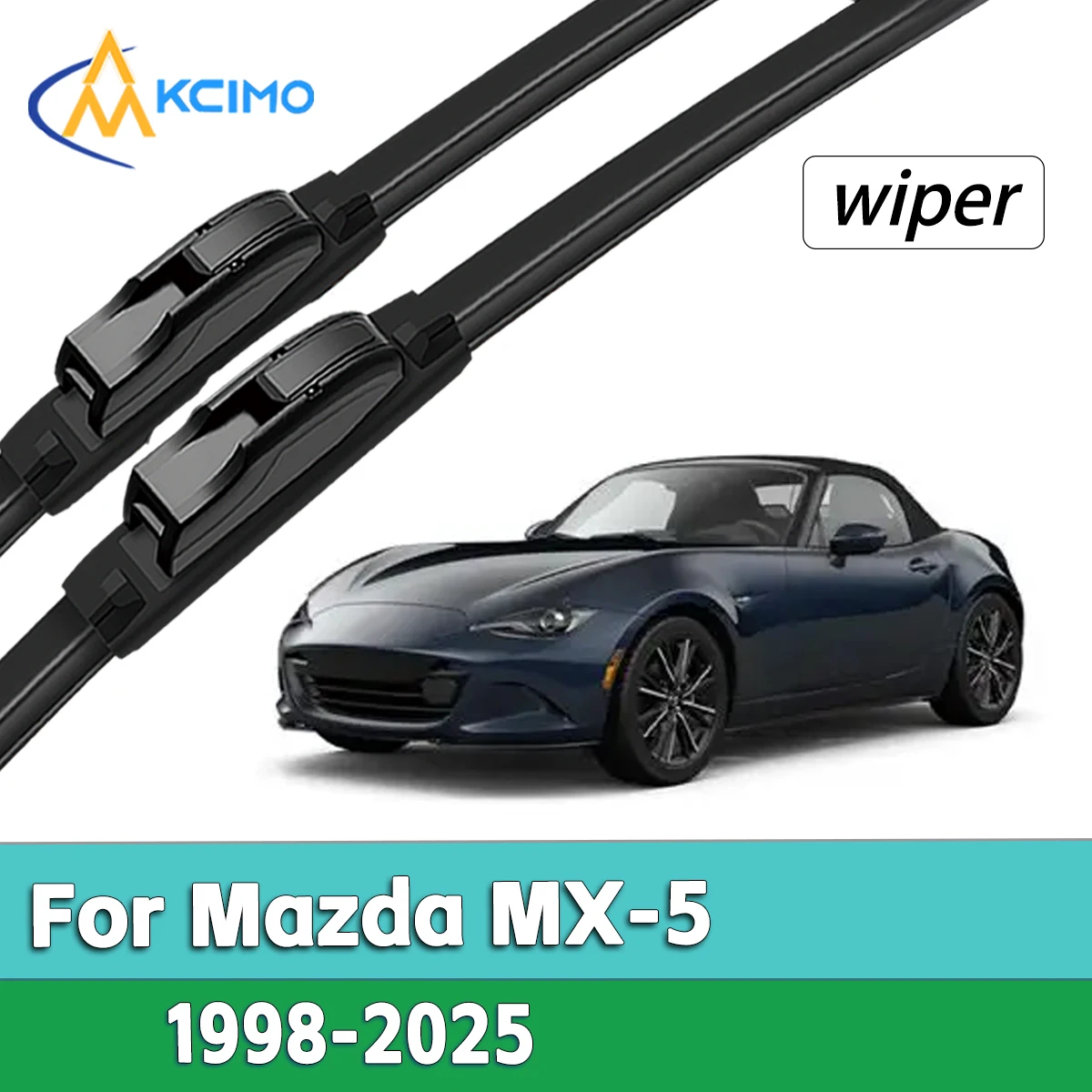 OEM Style Exact Fit Front Windshield Wiper Blades For Mazda MX-5 1998-2025 Perfect Replacement Wiper Kit
OEM Style Exact Fit Front Windshield Wiper Blades For Mazda MX-5 1998-2025 Perfect Replacement Wiper Kit