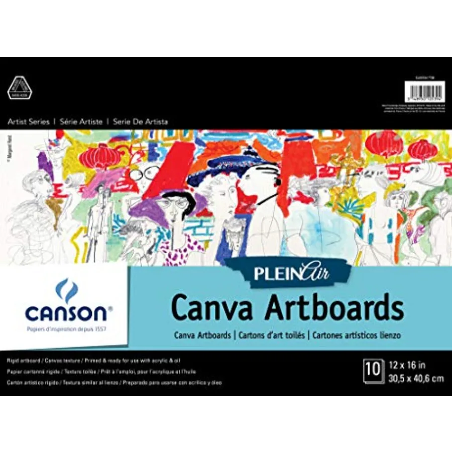 Набор из 10 холстов Plein Air Canva для масляных и акриловых красок, 12 x 16 дюймов, арт-холсты для живописи на открытом воздухе, 400061738
Набор из 10 холстов Plein Air Canva для масляных и акриловых красок, 12 x 16 дюймов, арт-холсты для живописи на открытом воздухе, 400061738