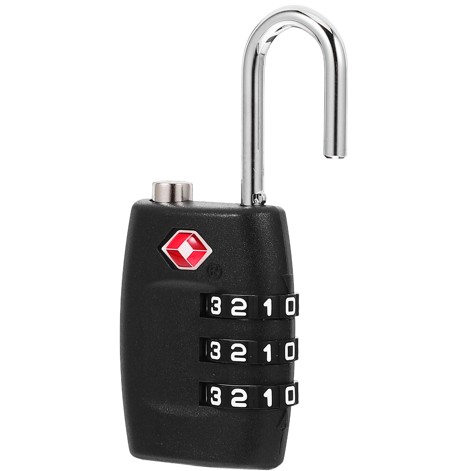 TSA Approved 3 Combination for Luggage Suitcase Travel Bag Padlock Black 6x3cm Resettable Password Security Lock Without
TSA Approved 3 Combination for Luggage Suitcase Travel Bag Padlock Black 6x3cm Resettable Password Security Lock Without