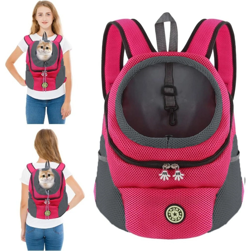 Рюкзак-переноска для собак, переноска для домашних животных для маленьких и средних собак, дорожная сумка, передняя упаковка, дышащая, регулируемая, с защитными светоотражающими полосками
Рюкзак-переноска для собак, переноска для домашних животных для маленьких и средних собак, дорожная сумка, передняя упаковка, дышащая, регулируемая, с защитными светоотражающими полосками
