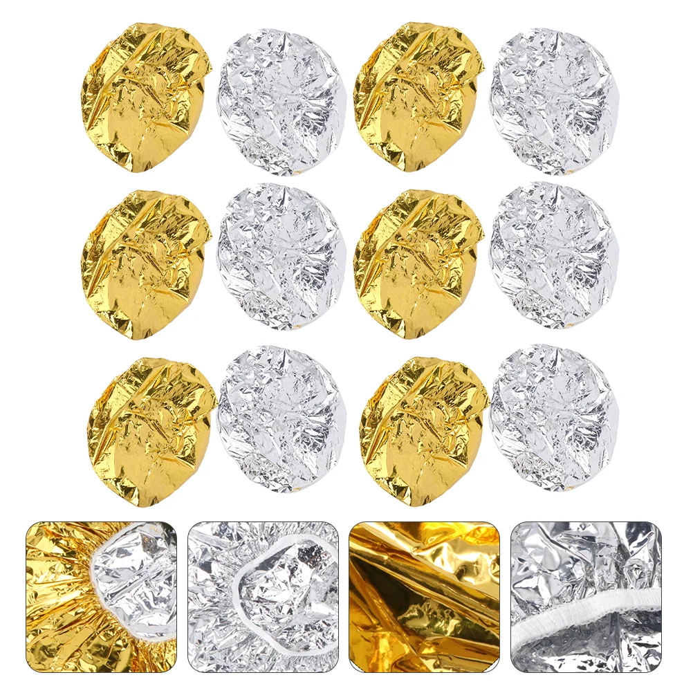 Aluminum Foil Caps for Hair Styling Reusable Thermal Cap Highlighting Perm Deep Conditioning Elastic Shower Beauty
Aluminum Foil Caps for Hair Styling Reusable Thermal Cap Highlighting Perm Deep Conditioning Elastic Shower Beauty