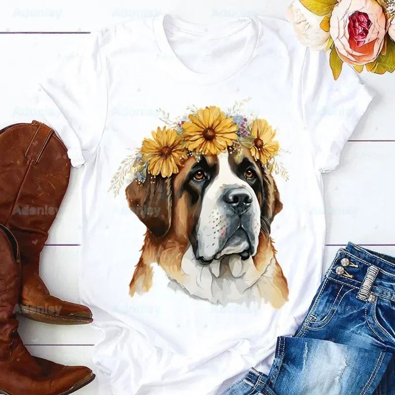 Bernard Dog Printed T ShirtMan 90s Graphic T-shirt Harajuku Tops Tee Cute Short Sleeve Tshirt Female Tshirts
Bernard Dog Printed T ShirtMan 90s Graphic T-shirt Harajuku Tops Tee Cute Short Sleeve Tshirt Female Tshirts