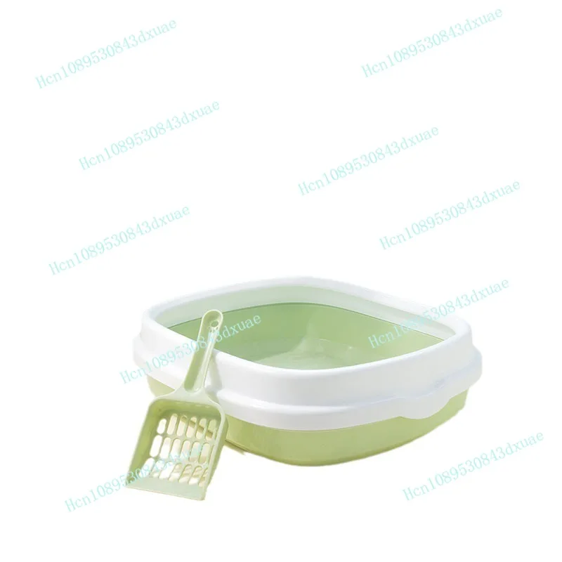Semi-enclosed Oversized Cat Litter Box Cat Toilet King Size Into Kitten Litter Box Splashproof Cat Poop Pot Urinal Pot
Semi-enclosed Oversized Cat Litter Box Cat Toilet King Size Into Kitten Litter Box Splashproof Cat Poop Pot Urinal Pot