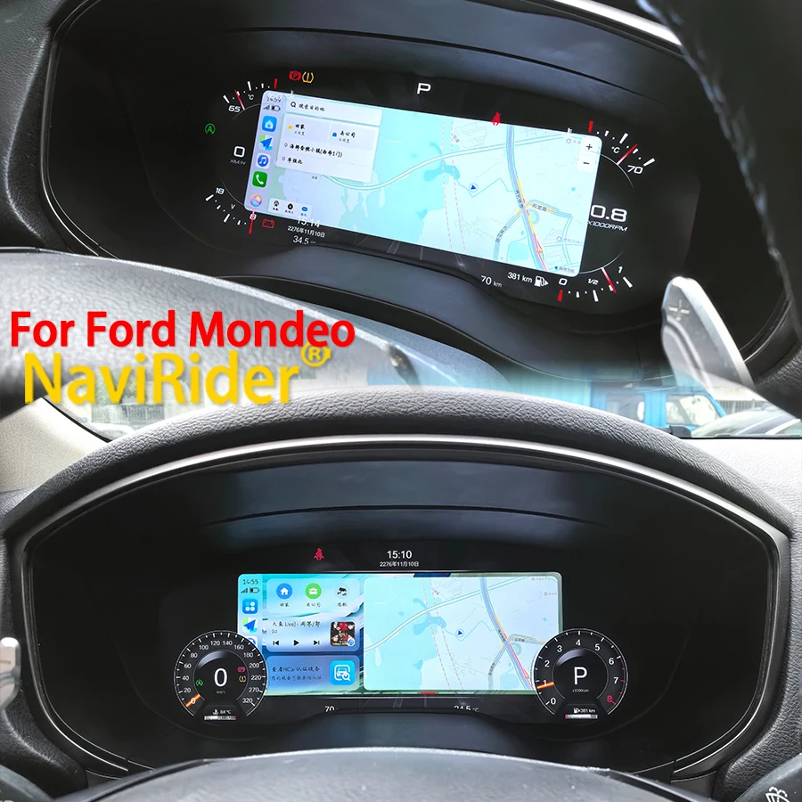 1920*720 Dashboard Instrument Car Digital Cluster Cockpit For Ford Mondeo 2013-2021 Speedometer Virtuele Cockpit Voor Carplay
1920*720 Dashboard Instrument Car Digital Cluster Cockpit For Ford Mondeo 2013-2021 Speedometer Virtuele Cockpit Voor Carplay