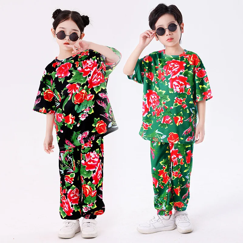 Girls Suits Summer Short Sleeve Shirt And Pants Printing Children Clothing Set Teen Boys Clothes Two Piece Sets Red Green Black
Girls Suits Summer Short Sleeve Shirt And Pants Printing Children Clothing Set Teen Boys Clothes Two Piece Sets Red Green Black