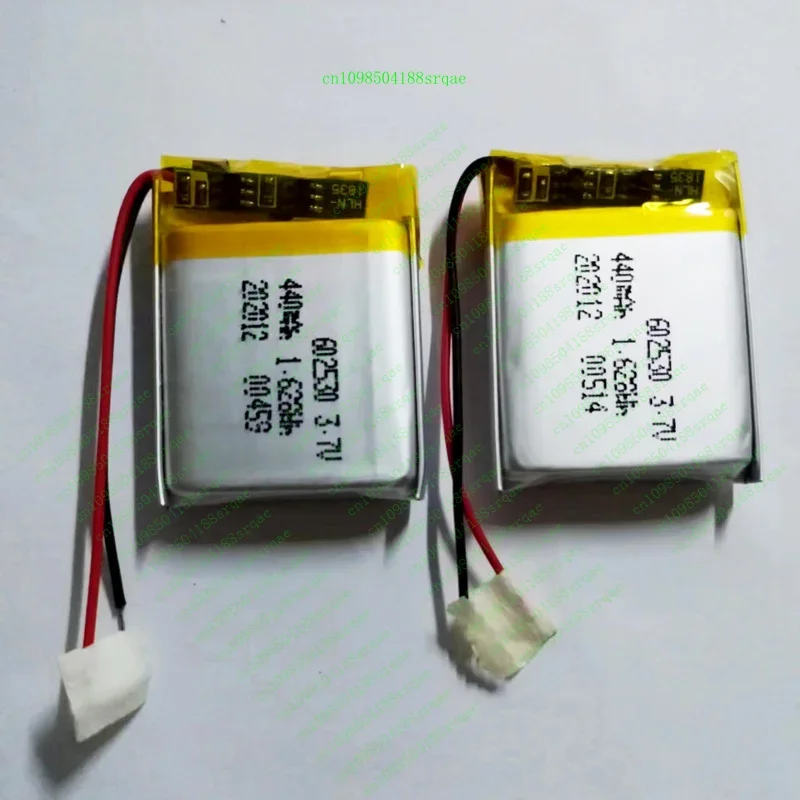 2x602530 440 мАч 3,7 В аккумулятор для косметических инструментов Bluetooth-динамик для наушниковClippers
2x602530 440 мАч 3,7 В аккумулятор для косметических инструментов Bluetooth-динамик для наушниковClippers