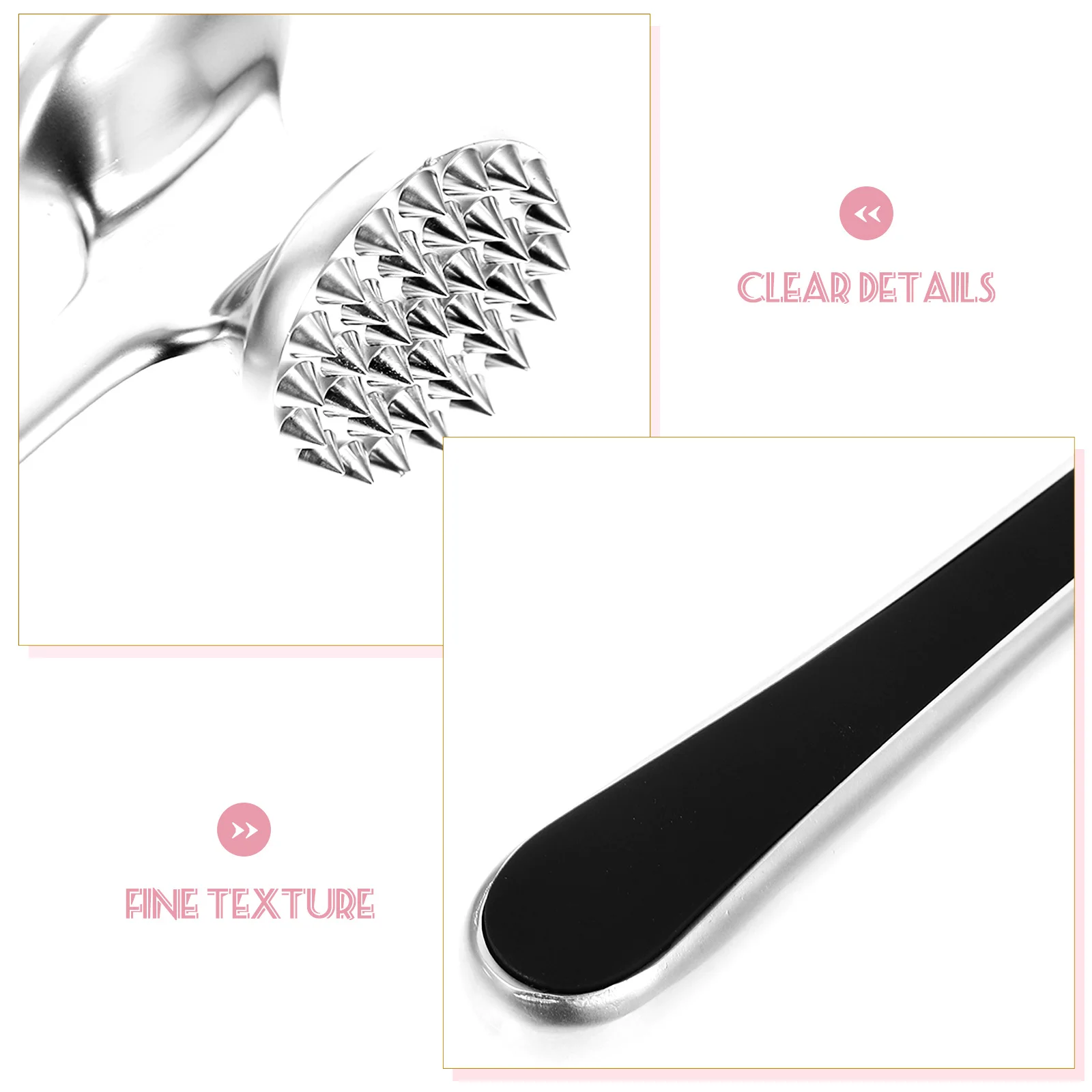 Meat Hammer Dishwasher Safe Kitchen Mallet or Pounder Steak Silver Tenderizer Stainless Steel
Meat Hammer Dishwasher Safe Kitchen Mallet or Pounder Steak Silver Tenderizer Stainless Steel