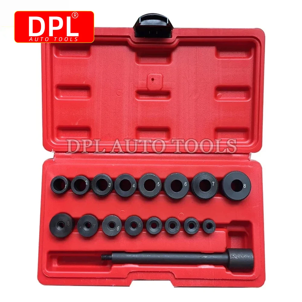 17 pcs Universal Clutch Alignment Tool Kit Aligning For All Cars & Vans Car Tools SK1054
17 pcs Universal Clutch Alignment Tool Kit Aligning For All Cars & Vans Car Tools SK1054