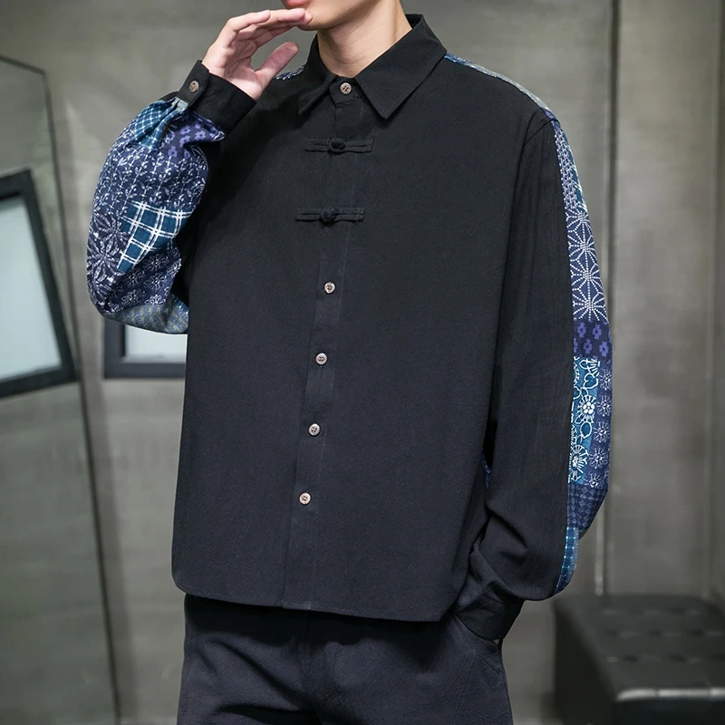 Streetwear Vintage Men's Shirts Harajuku Long Sleeve Shirt Male Baggy Plus Size Casual Men Woman Tops Paisley Clothes
Streetwear Vintage Men's Shirts Harajuku Long Sleeve Shirt Male Baggy Plus Size Casual Men Woman Tops Paisley Clothes