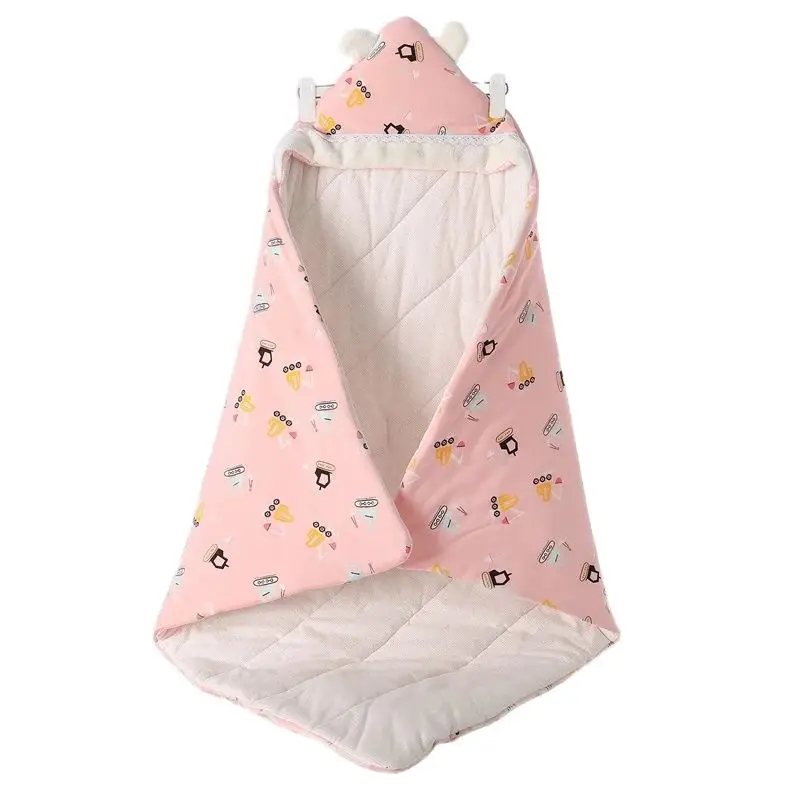 Cartoon Newborn Sleeping Bag Spring Autumn Winter Baby Windproof Warm Hooded Wrap Blanket Cotton Fabric Baby Sleeping Bag
Cartoon Newborn Sleeping Bag Spring Autumn Winter Baby Windproof Warm Hooded Wrap Blanket Cotton Fabric Baby Sleeping Bag