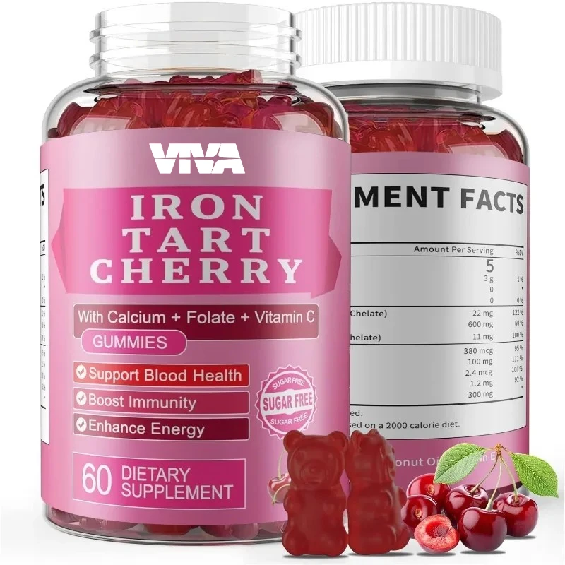 Татарская добавка Cherry Iron, содержащая кальция, цинк, фолат и витаминами C и B12, для иммунной поддержки (60 мармеек)
Татарская добавка Cherry Iron, содержащая кальция, цинк, фолат и витаминами C и B12, для иммунной поддержки (60 мармеек)