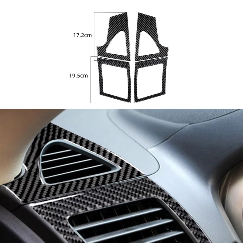 Carbon Fiber Car Left and Right Air Outlet Sticker Decal Interior Trim Cover for Mitsubishi Lancer EVO 2008-2015 Accessories
Carbon Fiber Car Left and Right Air Outlet Sticker Decal Interior Trim Cover for Mitsubishi Lancer EVO 2008-2015 Accessories