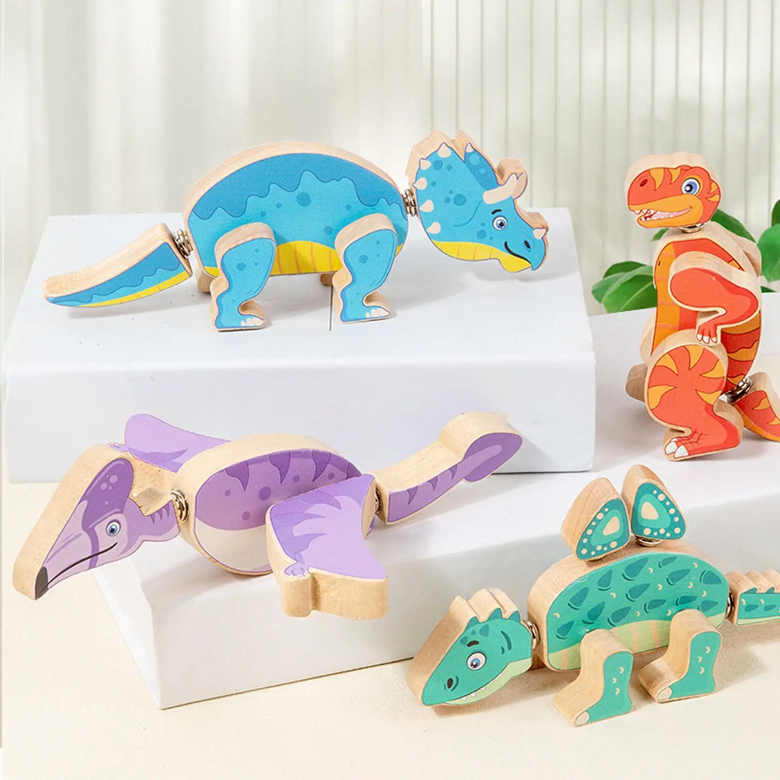4Pcs Dinosaur Snap Together Building Toys Stem Take Apart Dinosaurs Playset
4Pcs Dinosaur Snap Together Building Toys Stem Take Apart Dinosaurs Playset