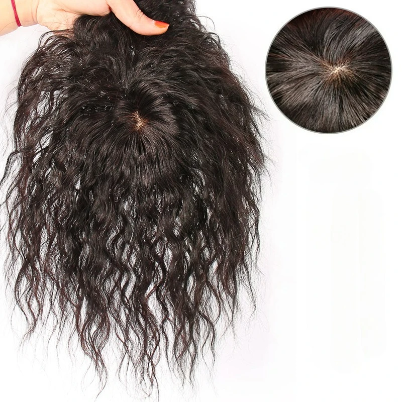 8x12cm/13x13cm Human Hair Curly Hairpiece Natural Color/Dark Brown Suitable For Hair Loss And Rare Volume Women Hair Piece
8x12cm/13x13cm Human Hair Curly Hairpiece Natural Color/Dark Brown Suitable For Hair Loss And Rare Volume Women Hair Piece