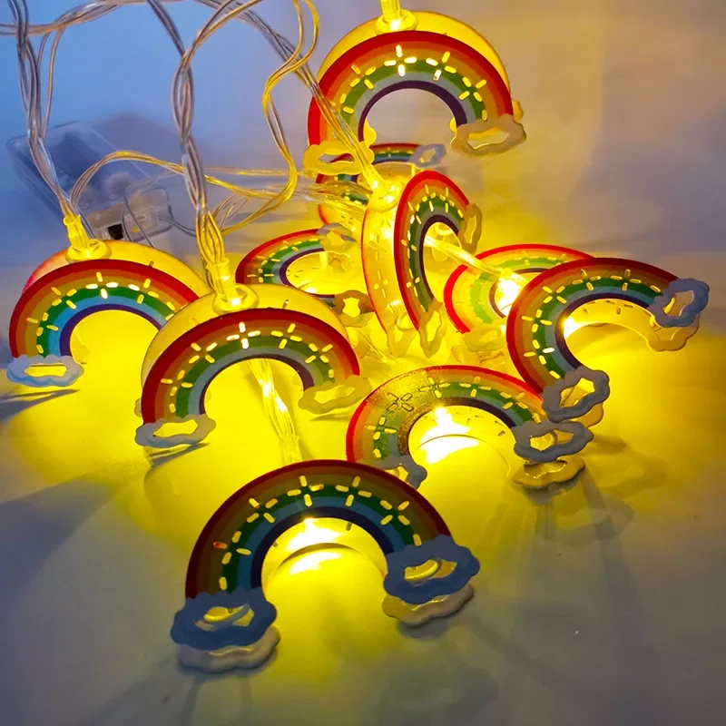 Rainbow LED String Party Festival Christmas Tree Decorative Luminous Novelty Light USB Battery Box Children's Room Night Light
Rainbow LED String Party Festival Christmas Tree Decorative Luminous Novelty Light USB Battery Box Children's Room Night Light