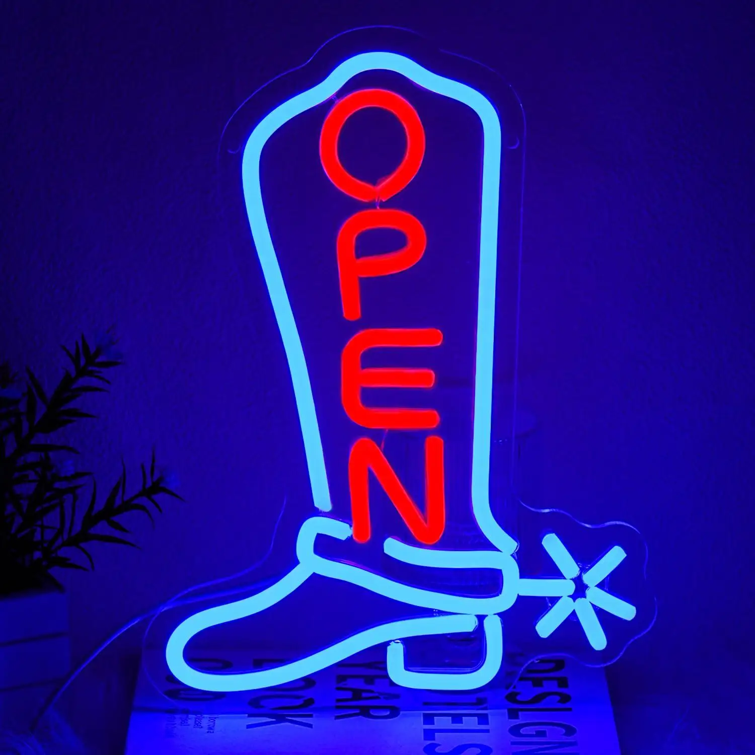 Cowboy Boots Neon Sign USB Powered LED Dimmable Neon Lights for Bar Shoe Store Bedroom Cowboy Decoration Business Led Signs
Cowboy Boots Neon Sign USB Powered LED Dimmable Neon Lights for Bar Shoe Store Bedroom Cowboy Decoration Business Led Signs