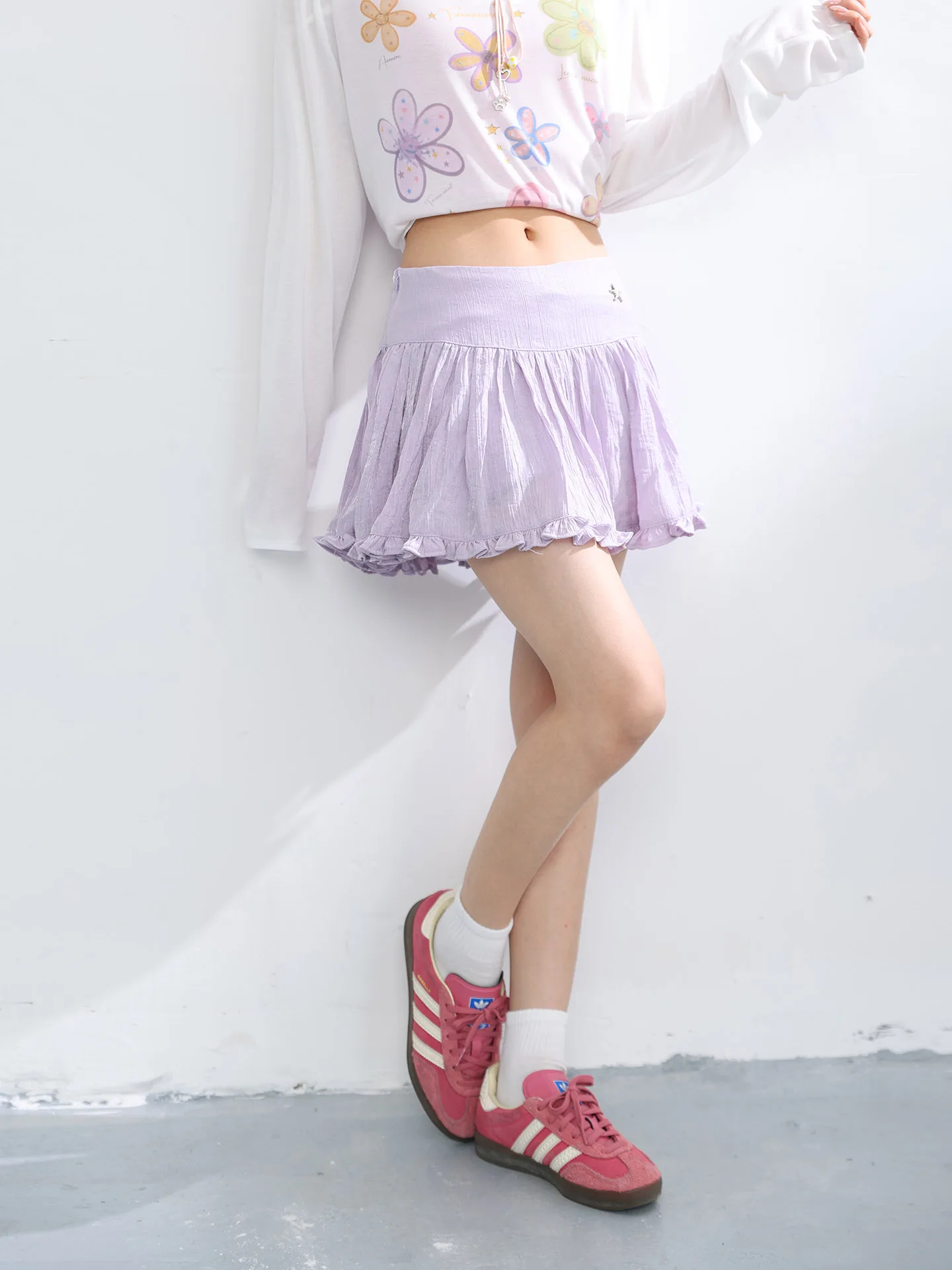 AONW Ballet Style Starfish Decorated Skirt Women's Summer Sweet Dopaamine Preventing High Waist Half-length Skirt
AONW Ballet Style Starfish Decorated Skirt Women's Summer Sweet Dopaamine Preventing High Waist Half-length Skirt