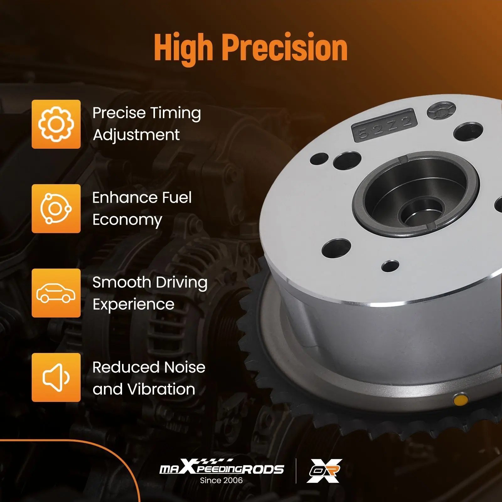 Left Intake Cam/Camshaft Adjuster For Mercedes-Benz C350 2014-2017 2760501947
Left Intake Cam/Camshaft Adjuster For Mercedes-Benz C350 2014-2017 2760501947