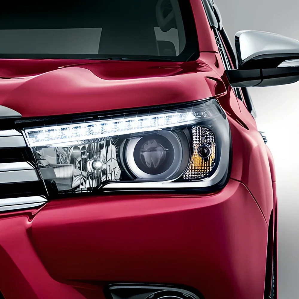 Автомобильные фары для Toyota Hilux Revo Vigo 2015-2021, светодиодные передние фары автомобиля в сборе, обновленная бифокальная линза, аксессуары Plug and Play
Автомобильные фары для Toyota Hilux Revo Vigo 2015-2021, светодиодные передние фары автомобиля в сборе, обновленная бифокальная линза, аксессуары Plug and Play