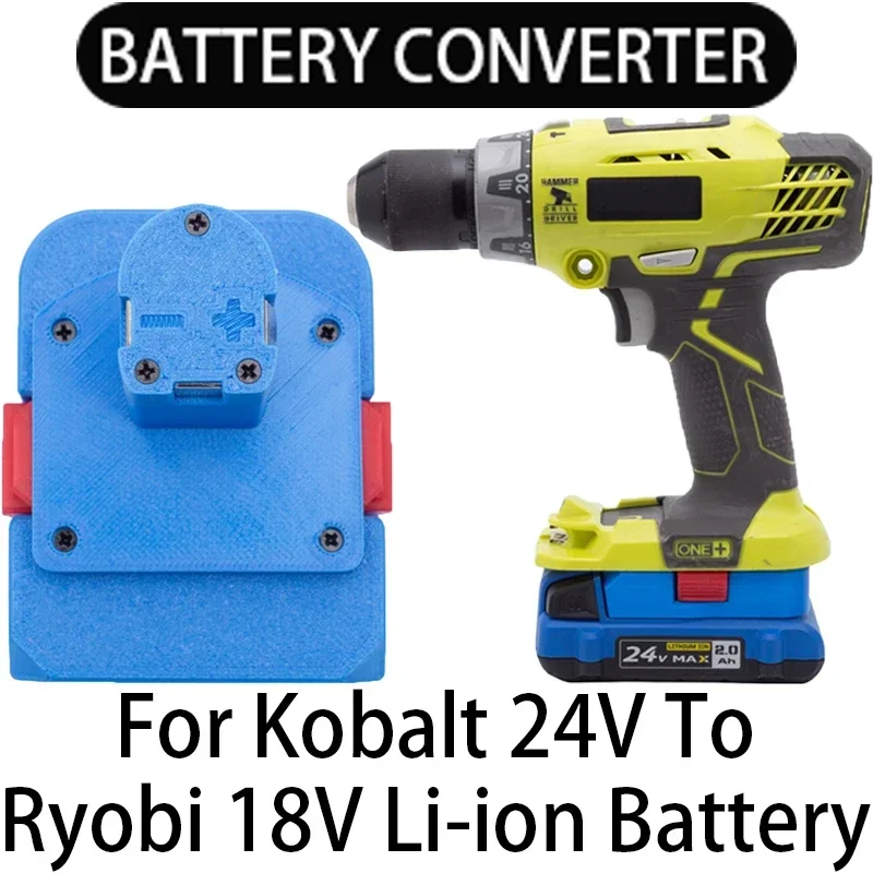 Адаптер аккумулятора для литий-ионных инструментов Ryobi 18 В ONE+, конвертер в адаптер для литий-ионного аккумулятора Kobalt 24 В, аксессуары для электроинструментов
Адаптер аккумулятора для литий-ионных инструментов Ryobi 18 В ONE+, конвертер в адаптер для литий-ионного аккумулятора Kobalt 24 В, аксессуары для электроинструментов