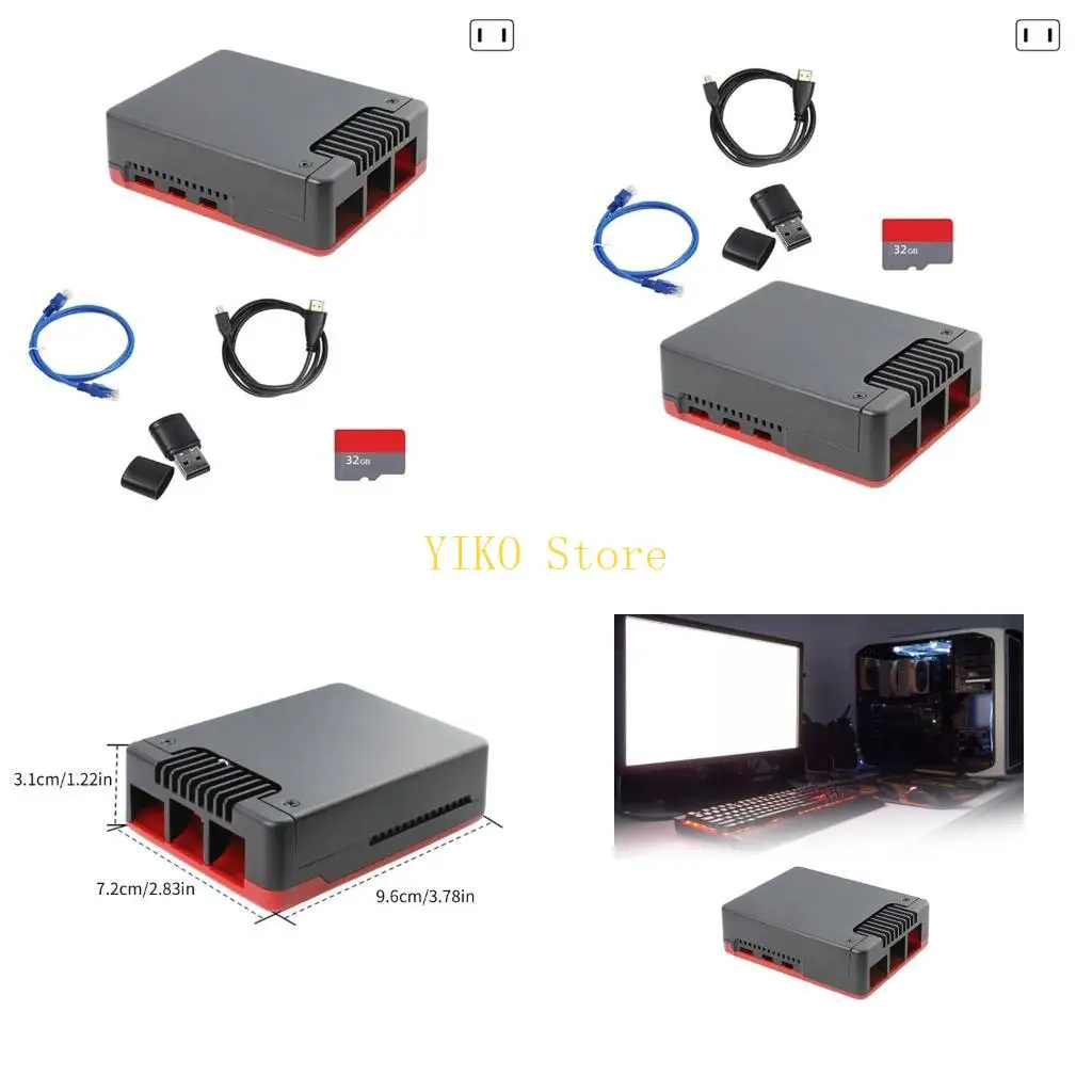 K32C Прочный корпус из сплава аргона 5. Эффективное охлаждение. Корпус радиатора. Подходит для защиты платы RPI5 с охлаждающим с
K32C Прочный корпус из сплава аргона 5. Эффективное охлаждение. Корпус радиатора. Подходит для защиты платы RPI5 с охлаждающим с