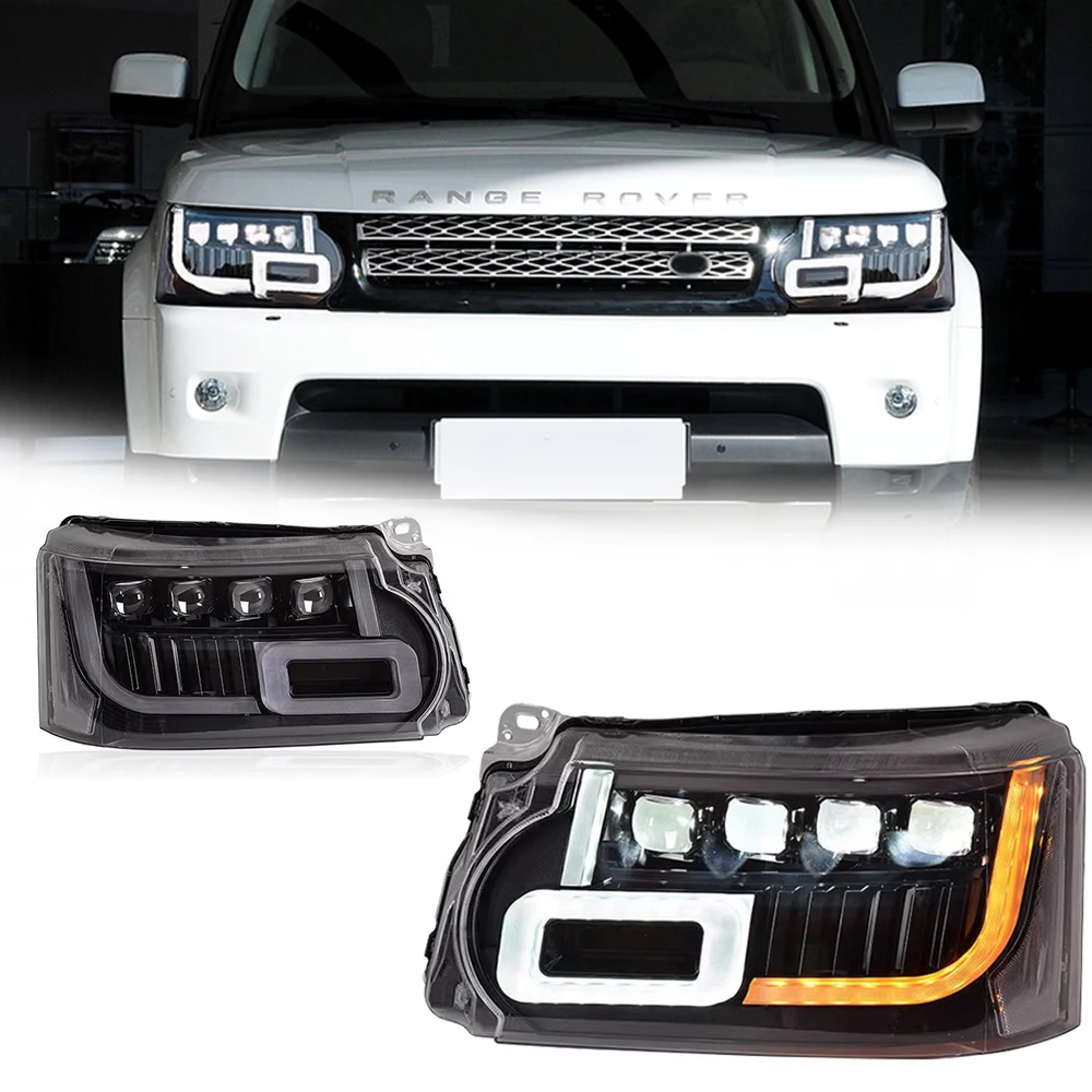Светодиодные фары для Range Rover Sport 10-13, новый стиль, полностью светодиодные DRL, автомобильные фары в сборе, сигнал, автоаксессуары, модифицированная лампа
Светодиодные фары для Range Rover Sport 10-13, новый стиль, полностью светодиодные DRL, автомобильные фары в сборе, сигнал, автоаксессуары, модифицированная лампа
