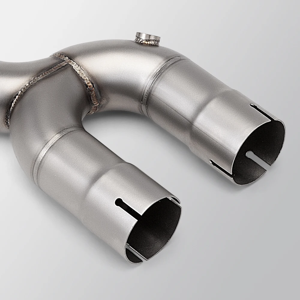 Slip On system exhaust middle section motorcycle suitable for YZF-R1 YZF-R1M (2015-2022) MT-10 stainless steel
Slip On system exhaust middle section motorcycle suitable for YZF-R1 YZF-R1M (2015-2022) MT-10 stainless steel