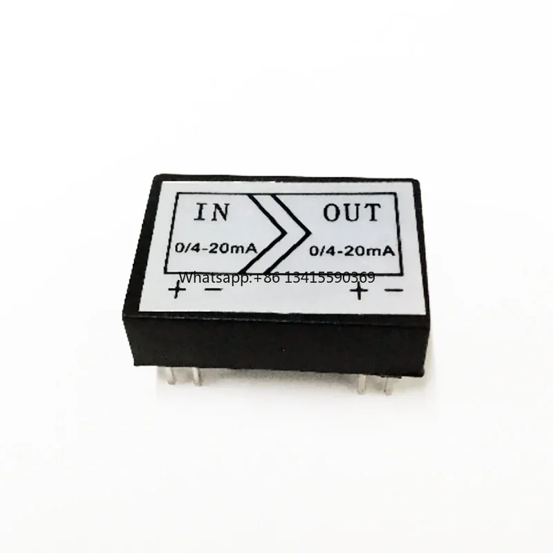 4Pin Loop Powered Current Signal Isolator 0-20mA 4-20mA Source Signal Converter Module for 2-wire Transmitter
4Pin Loop Powered Current Signal Isolator 0-20mA 4-20mA Source Signal Converter Module for 2-wire Transmitter