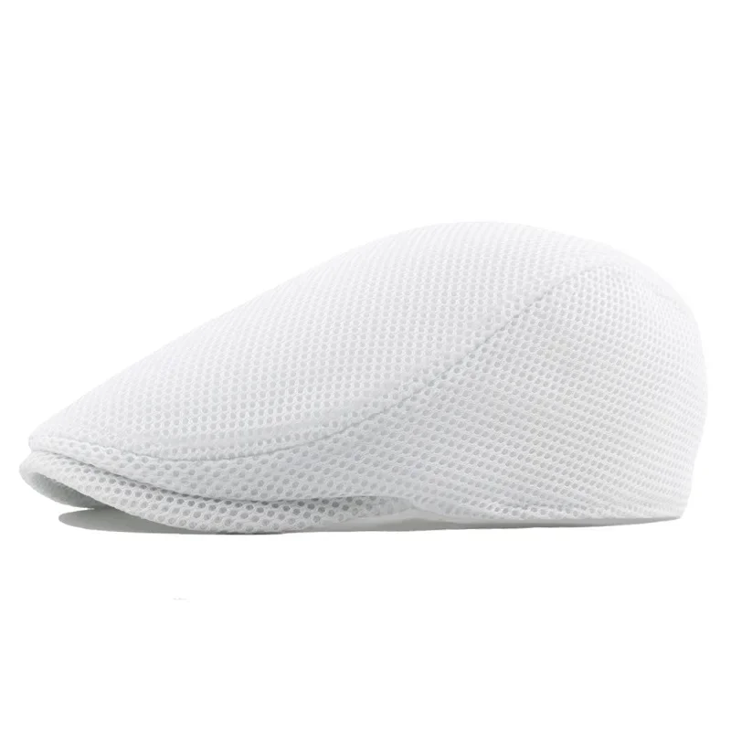 Men and Women's Adjustable Newsboy Beret, Ivy Cap, Cabbie Flat Caps, Breathable Mesh, Summer
Men and Women's Adjustable Newsboy Beret, Ivy Cap, Cabbie Flat Caps, Breathable Mesh, Summer