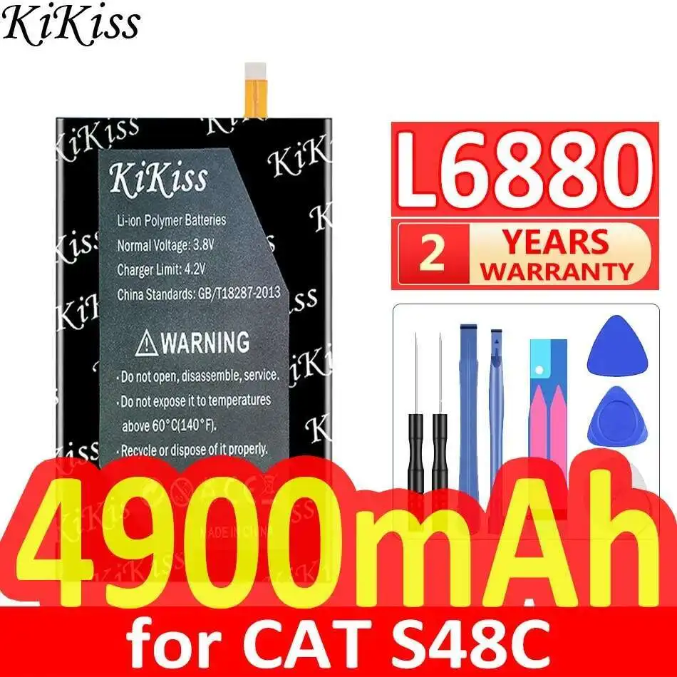 Long Lasting Reliable Power 4900mAh Mobile Phone Battery L6880 For Caterpillar Cat S48C
Long Lasting Reliable Power 4900mAh Mobile Phone Battery L6880 For Caterpillar Cat S48C