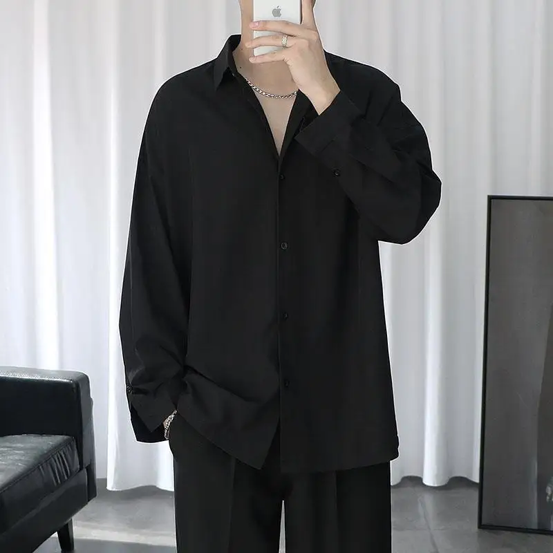 2023 Spring New Light Luxury Fashion Shirt Men Korean Version Long-sleeved Loose Casual Men Clothing Boutique Clothing
2023 Spring New Light Luxury Fashion Shirt Men Korean Version Long-sleeved Loose Casual Men Clothing Boutique Clothing