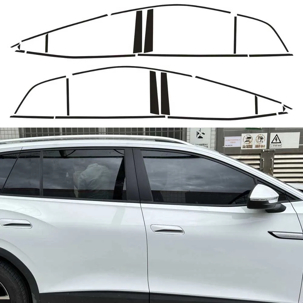 Chrome Delete Window Trim Sticker For Volkswagen ID6 2021-2024 Glossy/Forged Carbon Fiber Black Exterior Decal
Chrome Delete Window Trim Sticker For Volkswagen ID6 2021-2024 Glossy/Forged Carbon Fiber Black Exterior Decal