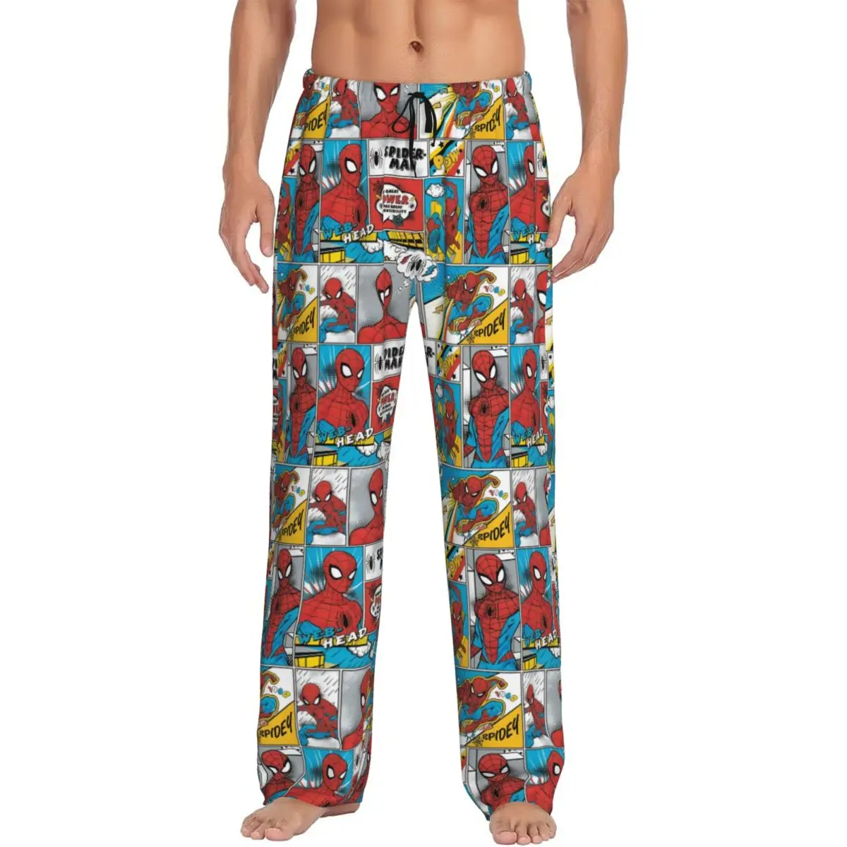 Custom Print Men Spider Man Pajama Pants Sleepwear Sleep Lounge Bottoms with Pockets
Custom Print Men Spider Man Pajama Pants Sleepwear Sleep Lounge Bottoms with Pockets