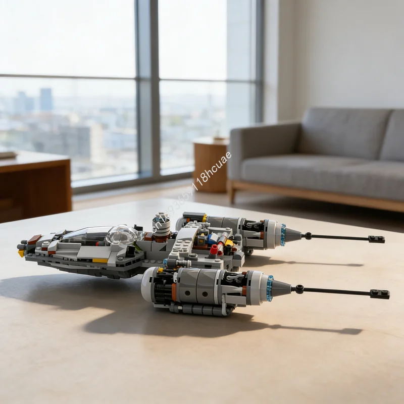 306pcs MOC Star Battle The Mandalorian Junkyard Y Wing Model Building Blocks Toy Architecture Christmas Gifts Education Brick
306pcs MOC Star Battle The Mandalorian Junkyard Y Wing Model Building Blocks Toy Architecture Christmas Gifts Education Brick
