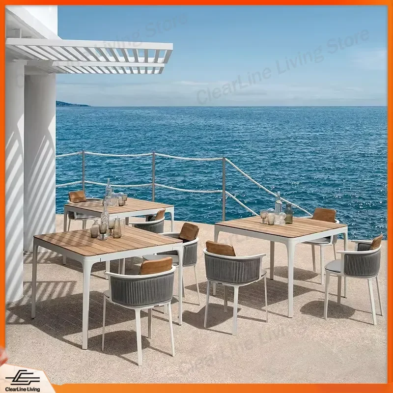 Outdoor Woven Rope Table and Chair Set for Patio Balcony Garden Furniture Outdoor Dining Set
Outdoor Woven Rope Table and Chair Set for Patio Balcony Garden Furniture Outdoor Dining Set