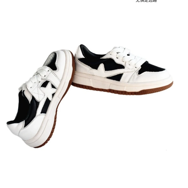 Cow Leahter Boys Skate Shoes Autumn Spring Soft Genuine Leather Girls Fashion Sneakers Non-slip Children's Casual Shoes
Cow Leahter Boys Skate Shoes Autumn Spring Soft Genuine Leather Girls Fashion Sneakers Non-slip Children's Casual Shoes