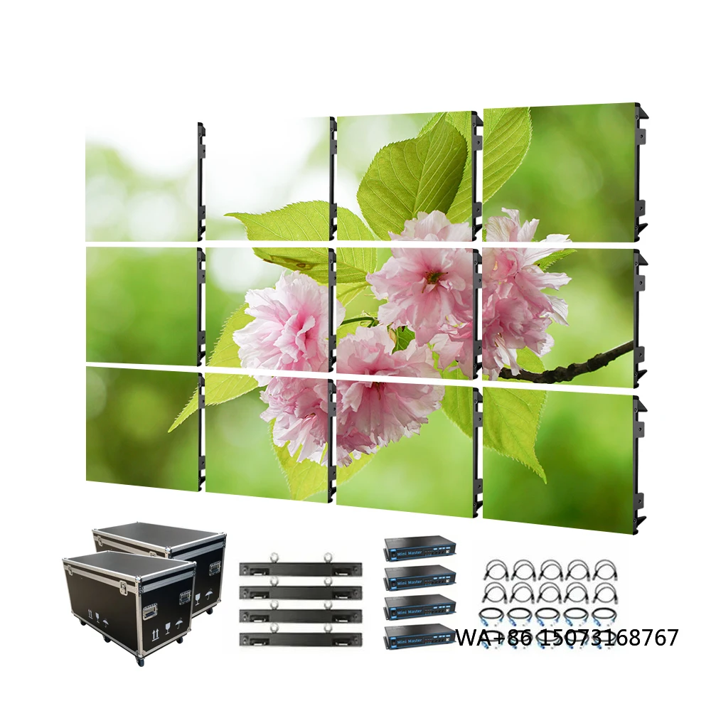 500*500mm 500*1000mm Outdoor Indoor P2.6 P2.9 P3.91 P4.8 Rental LED Display Screen Indoor Panel Display for Church
500*500mm 500*1000mm Outdoor Indoor P2.6 P2.9 P3.91 P4.8 Rental LED Display Screen Indoor Panel Display for Church