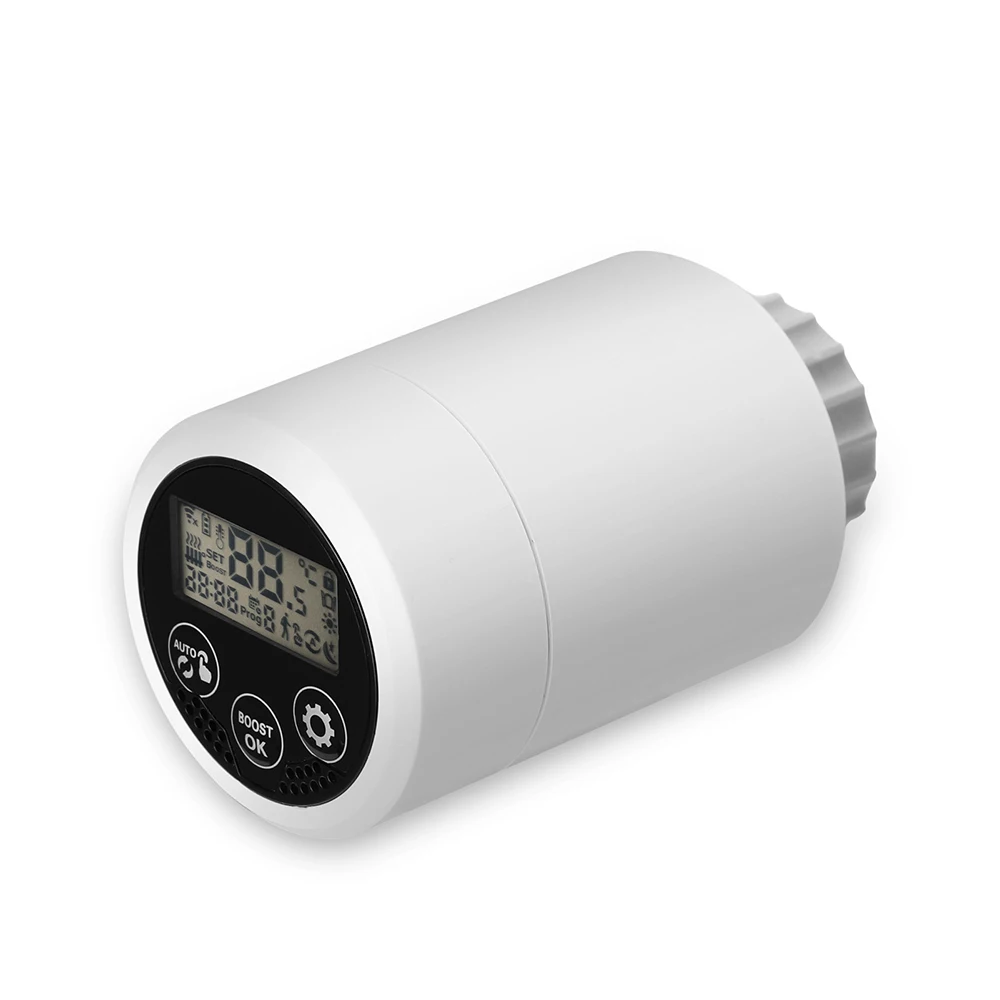 Radiator Actuator Mini Digital Display App Control Smart Home Smart Radiator Valve Dual Mode Compatible White
Radiator Actuator Mini Digital Display App Control Smart Home Smart Radiator Valve Dual Mode Compatible White