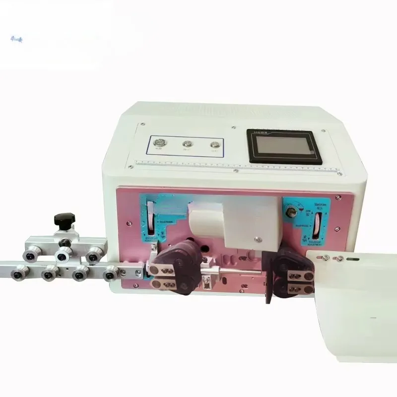 Машина для зачистки кабеля 16 кв. мм. Полностью автоматическая машина для резки и зачистки проводов с ремнем.
Машина для зачистки кабеля 16 кв. мм. Полностью автоматическая машина для резки и зачистки проводов с ремнем.