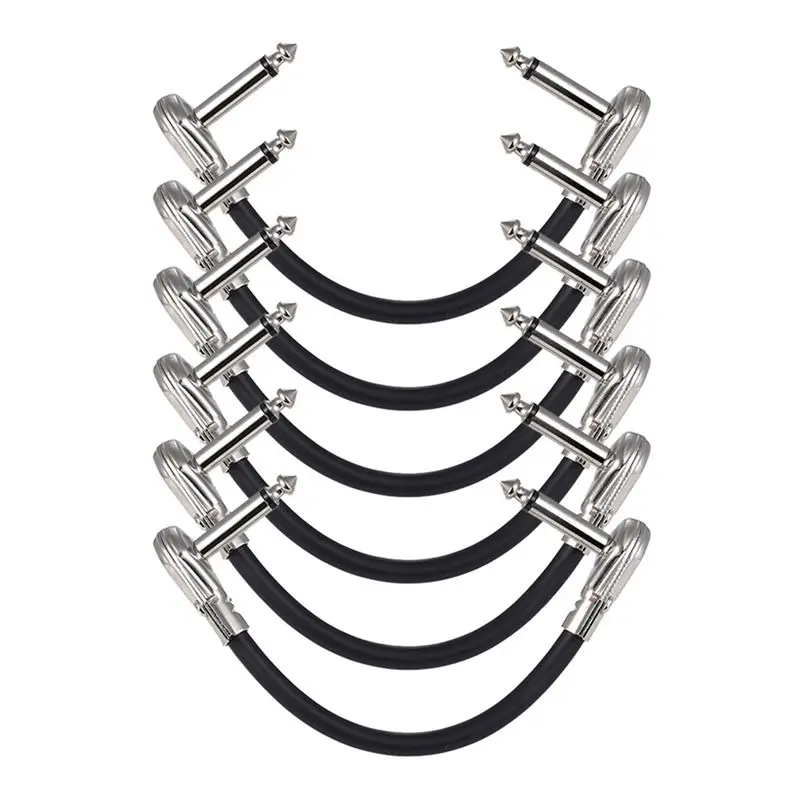 6Pcs Guitar Effects Instrument Connection Cable 15Cm 1/4Inch Guitar Effects Instrument Connection Cable-A00E
6Pcs Guitar Effects Instrument Connection Cable 15Cm 1/4Inch Guitar Effects Instrument Connection Cable-A00E