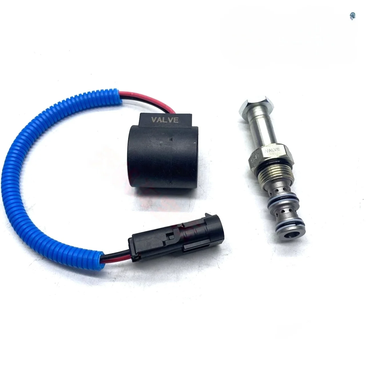 Sunward Intelligent Excavator 60/150/230/360 pilot safety lock solenoid valve, fast and slow gear coil valve core, high quality
Sunward Intelligent Excavator 60/150/230/360 pilot safety lock solenoid valve, fast and slow gear coil valve core, high quality