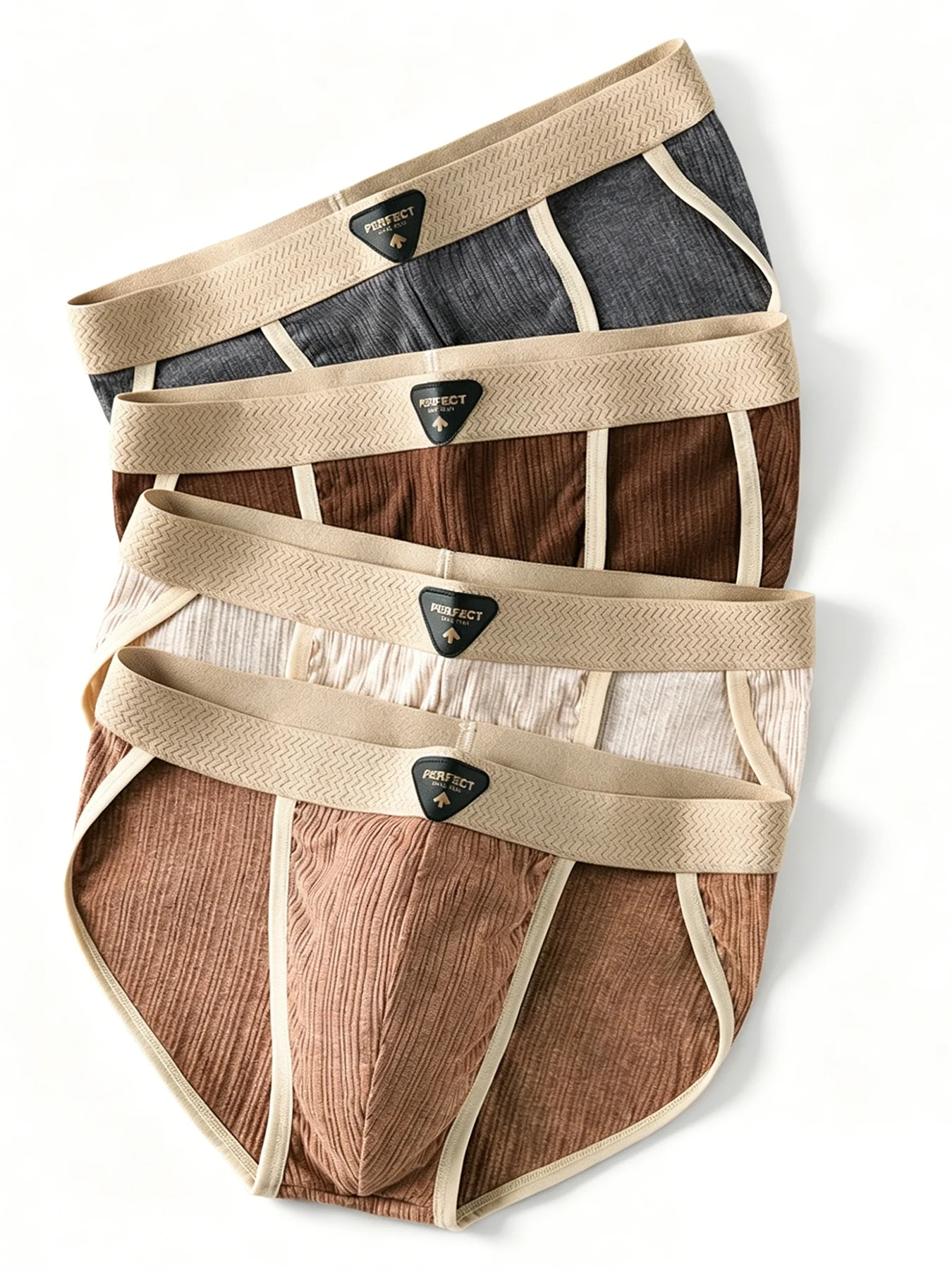 4pcs/set Men's Cotton Briefs Fashionable U Convex Pouch Underwear Soft Breathable Mid Rise Triangle Panties Plus Size L-4XL
4pcs/set Men's Cotton Briefs Fashionable U Convex Pouch Underwear Soft Breathable Mid Rise Triangle Panties Plus Size L-4XL