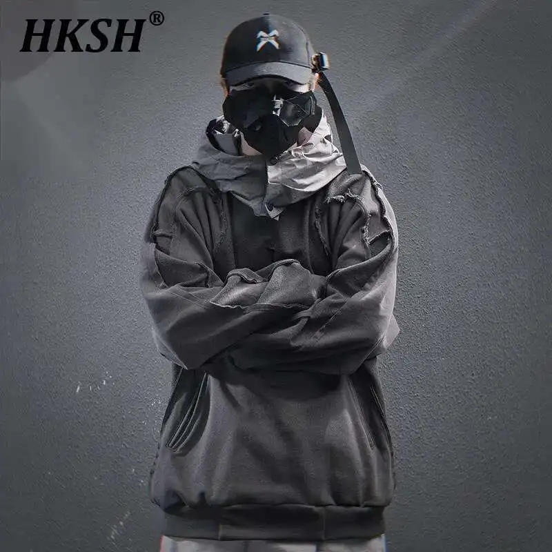 HKSH Heavy 229, весенняя новинка, мужская темная лоскутная толстовка с вышивкой, свободные повседневные топы, модная толстовка HK3823
HKSH Heavy 229, весенняя новинка, мужская темная лоскутная толстовка с вышивкой, свободные повседневные топы, модная толстовка HK3823