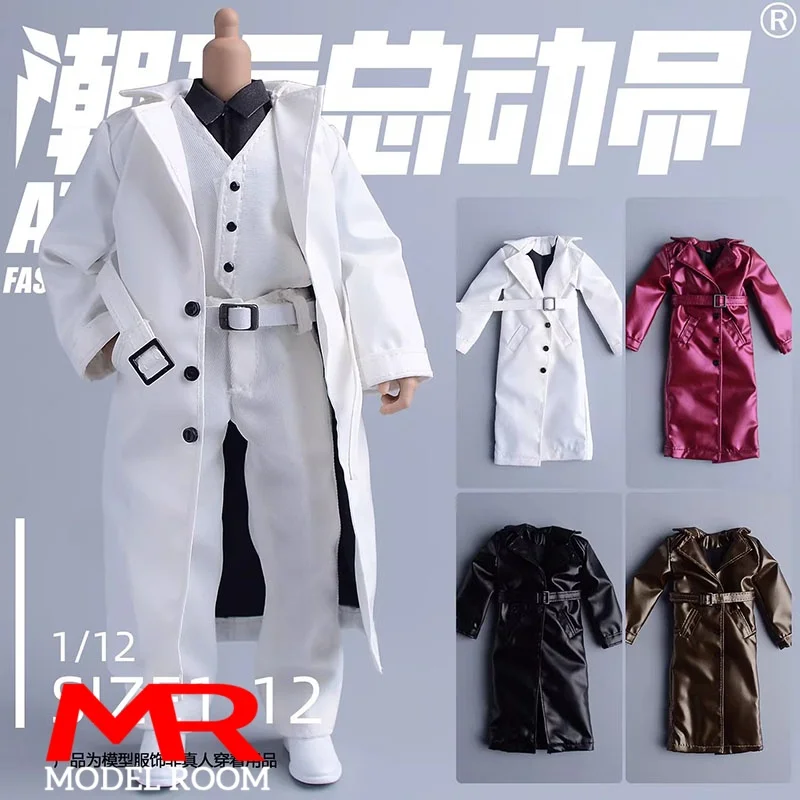 1/12 Scale Male Glossy Trench Coat British Style Windbreaker Clothes Model Fit 6'' Romankey Notaman Soldier Action Figure Body
1/12 Scale Male Glossy Trench Coat British Style Windbreaker Clothes Model Fit 6'' Romankey Notaman Soldier Action Figure Body